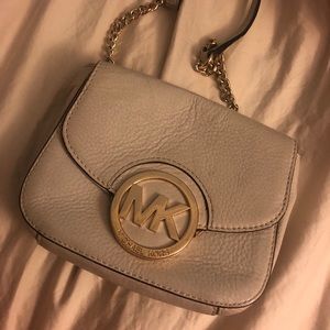 Michael Kors Cream Crossbody Mini Bag $200